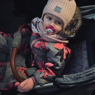 Pink Winter Baby Outfit