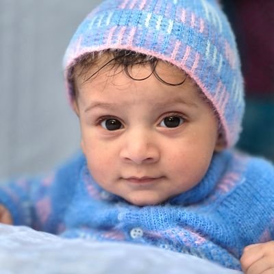 Warm Blue Baby Knitwear